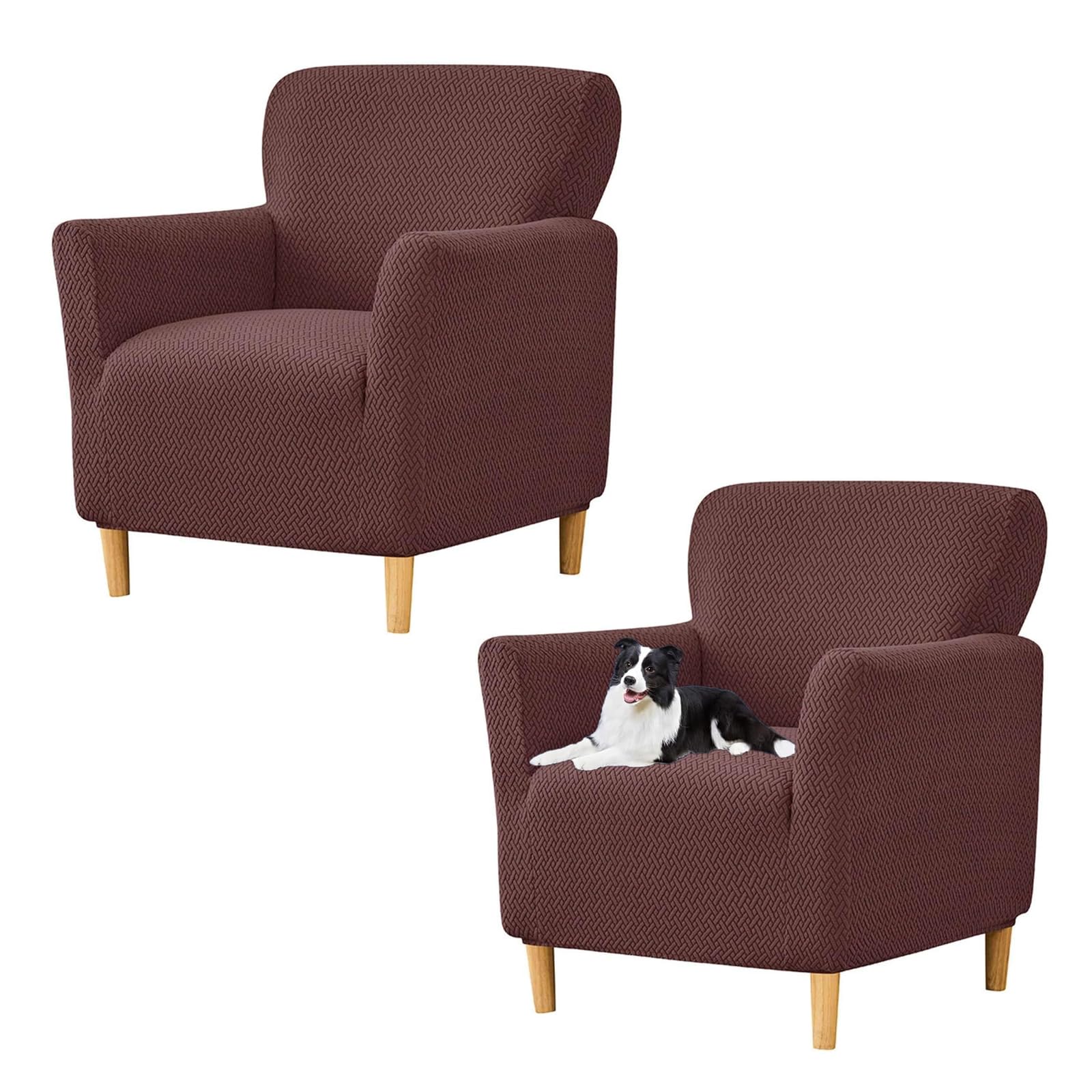 Fundas elásticas para sillón banquete OBASDFD para decorar comedores y proteger salones
