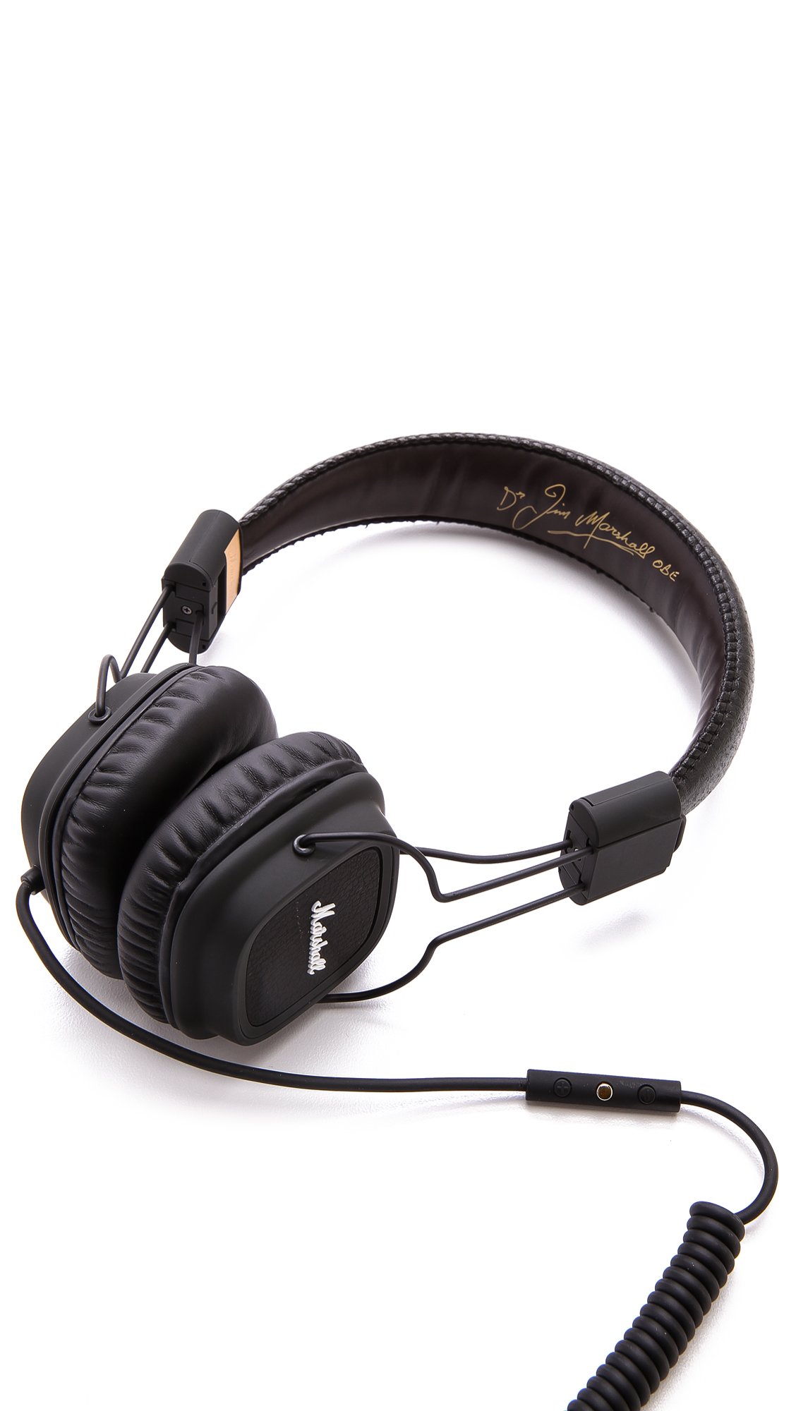 Marshalls Major 4090420 Over-Ear Headphone with Mic (Black