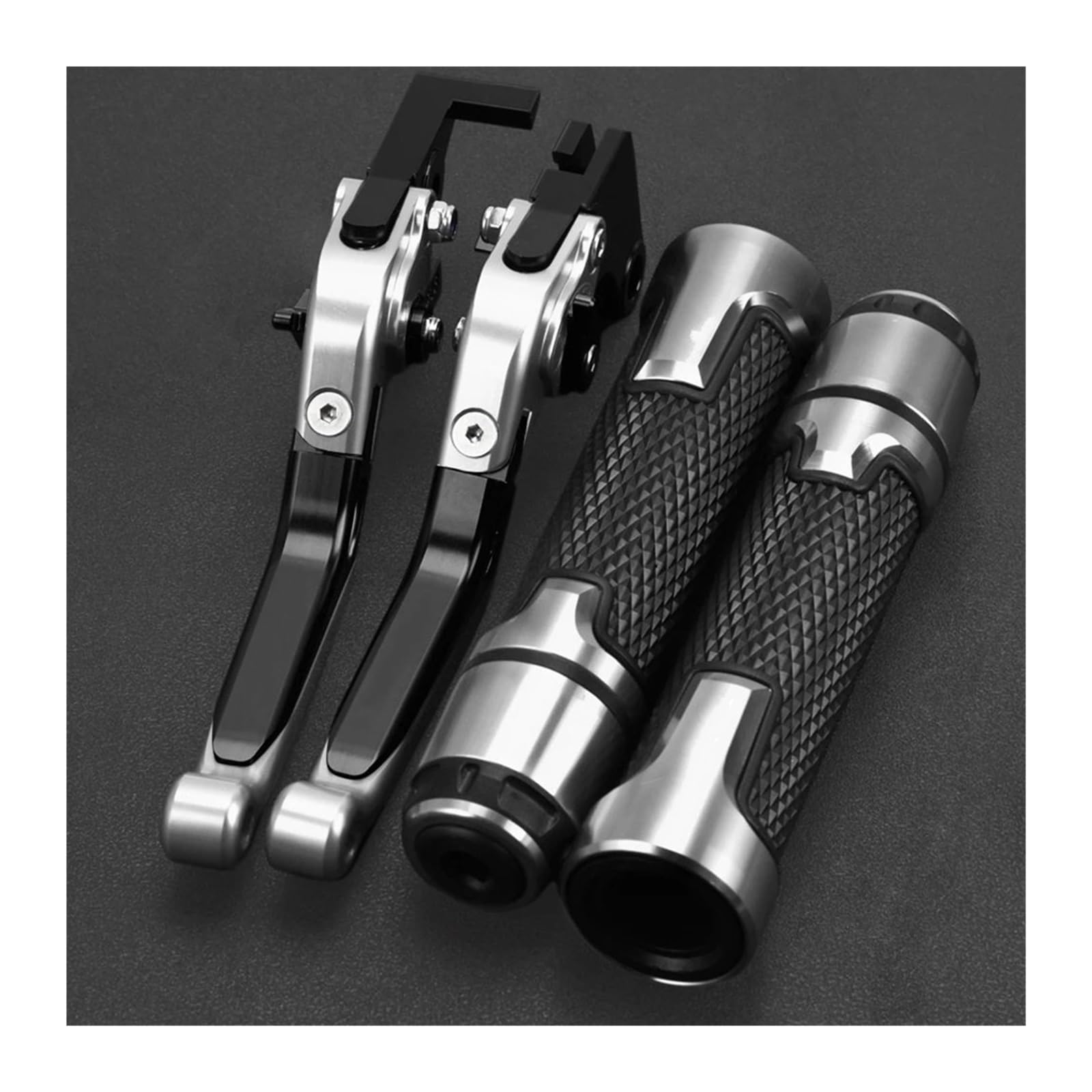 Qfdwcyz H Motorcycle Clutc Levers Motorcycle Fit For Onda Cbr600rr Cbr600rr Cbr600rr 2003-2006 Brake Clutc Levers 7/8''22Mm And Andle Andlebar Grips(H)