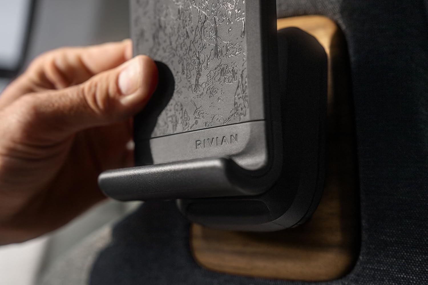 Rivian Seatback Device Holder