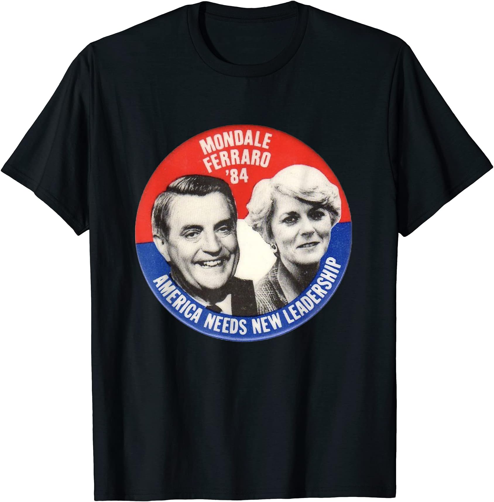 Mondale Ferraro ShirtMondale, Ferraro Shirt Walter Geraldine election T-ShirtOEKO-TEX STANDARD 100
