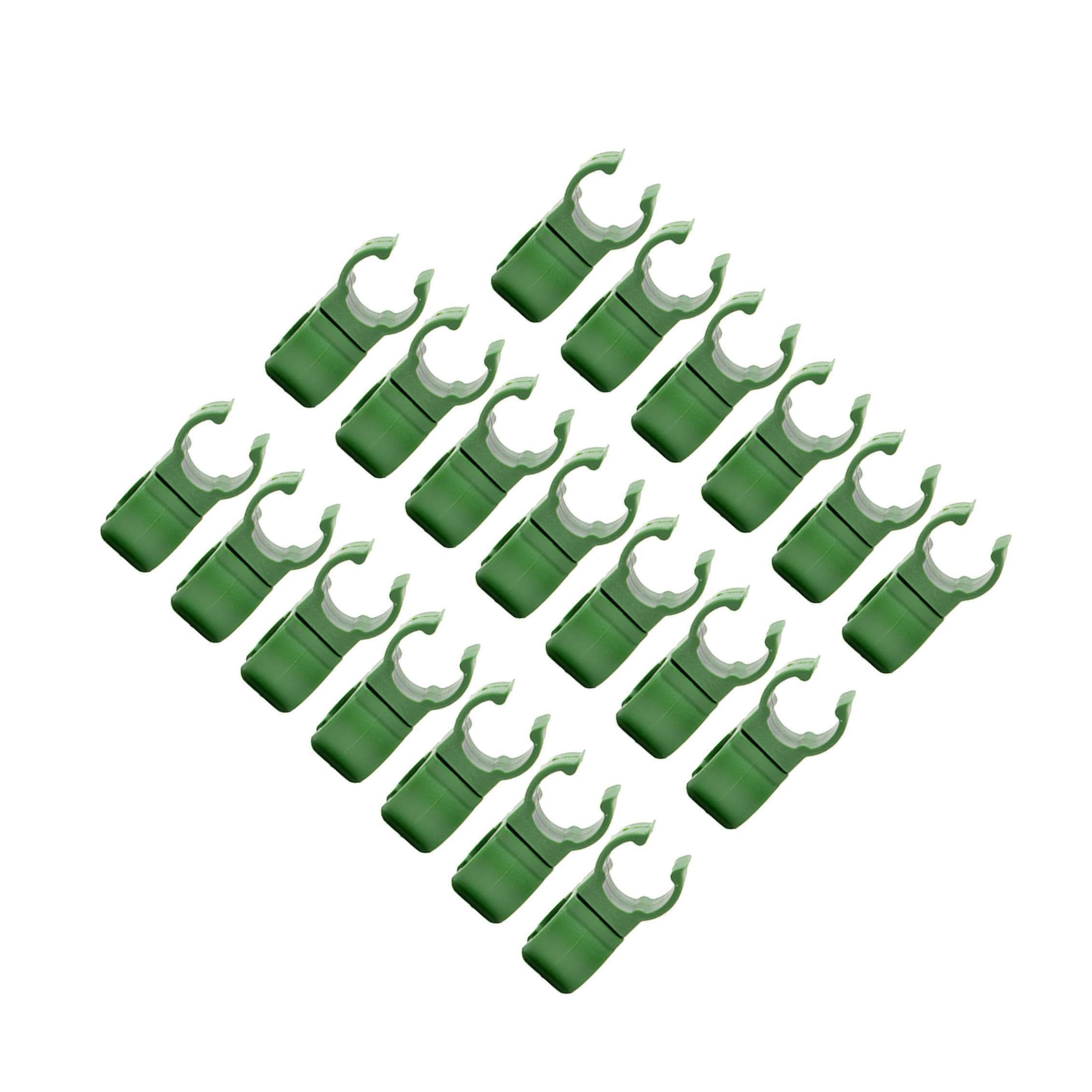 Qixcxaz Eggplant Plant Connector Clip For Easy Gardening Setup Reliable Fixed Clamps Suitable For Various Plants Only To Clamp Each Clip On Two Plant To Fix Fixed
