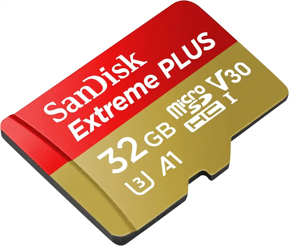 Sandisk Extreme Plus 32GB microSDHC UHS-I Card - SDSQXBG-032G-GN6MA