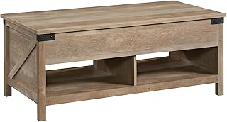 Sauder Bridge Acre Lift Top Coffee Table, Lintel Oak Finish
