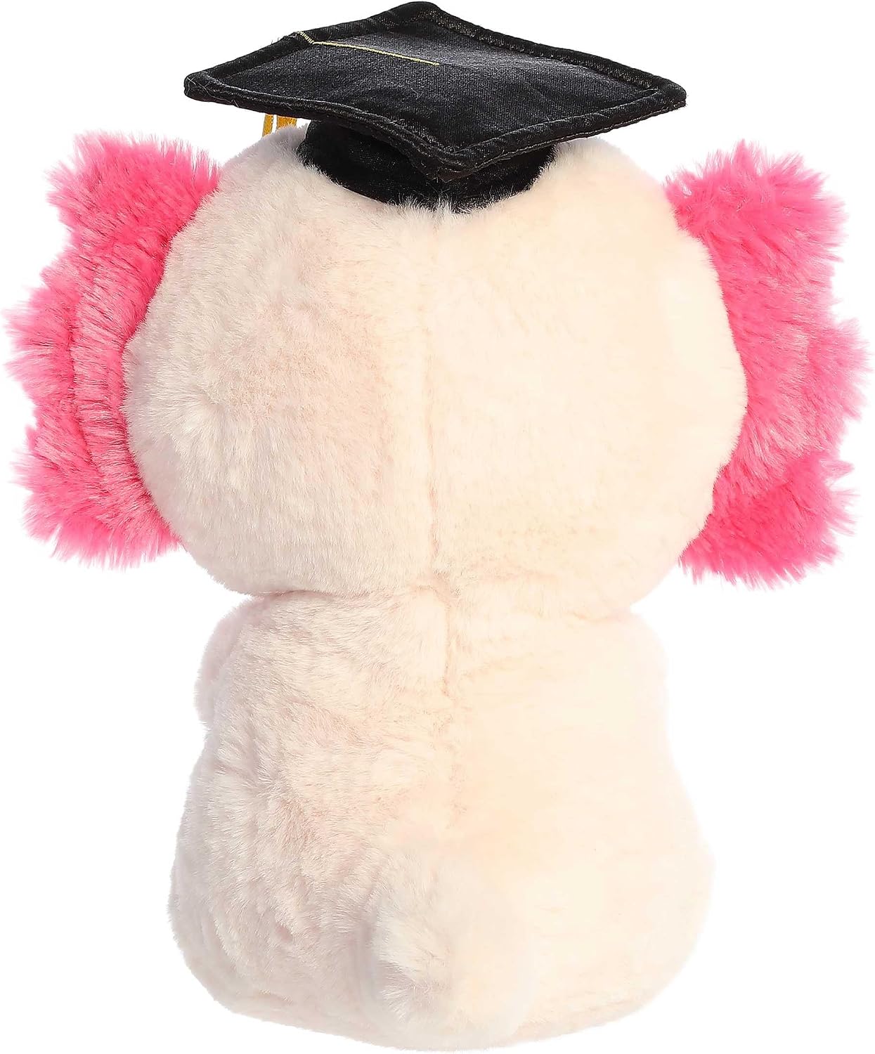 Aurora® Commemorative Graduation Excel Axolotl™ Stuffed Animal - Soft Keepsake for Graduates - A Gift of Affection to Express Congratulations - Pink 8.5 Inches