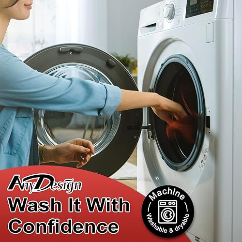 Miniatura 3 de AnyDesign Toalla de cocina para perros de 18 x 28 pulgadas, paño de cocina con estampado de patas de perro, regalo decorativo divertido de secado a