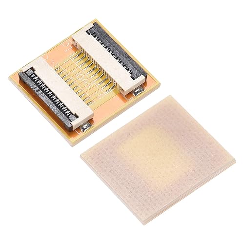 Miniatura 3 de uxcell Cable plano flexible (tipo A) y kit de adaptador de extensión abatible para montar, 10 pines de 0.039 in de paso 7.874 in FFC para TV LCD,