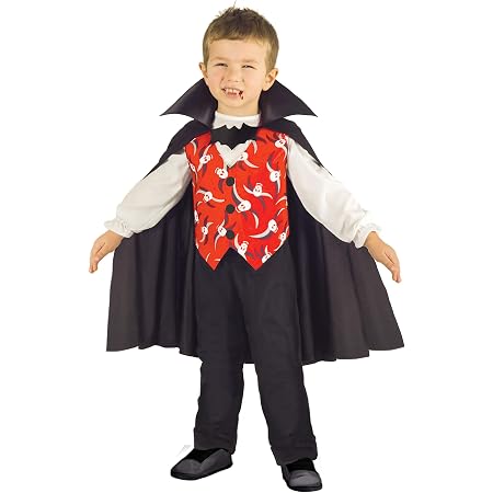 Ciao-Costume Bambino Vampiro Dracula, 3-4 Anni, Colore Nero, 61316.3-4.DS :  Amazon.it: Giochi e giocattoli