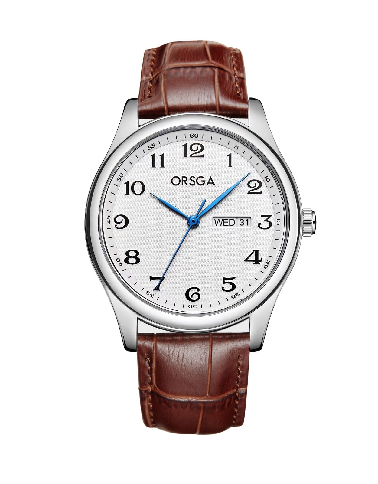 CIVOMen Watches Analogue Stylish Waterproof Leather Mens Wrist Watch Classic Quartz Date Watch for Men Fashion Gifts