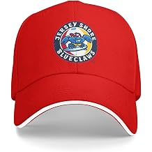 Lakewood Blueclaws Oxford-Lined Structured Cap - Classic Sandwich with Adjustable Back