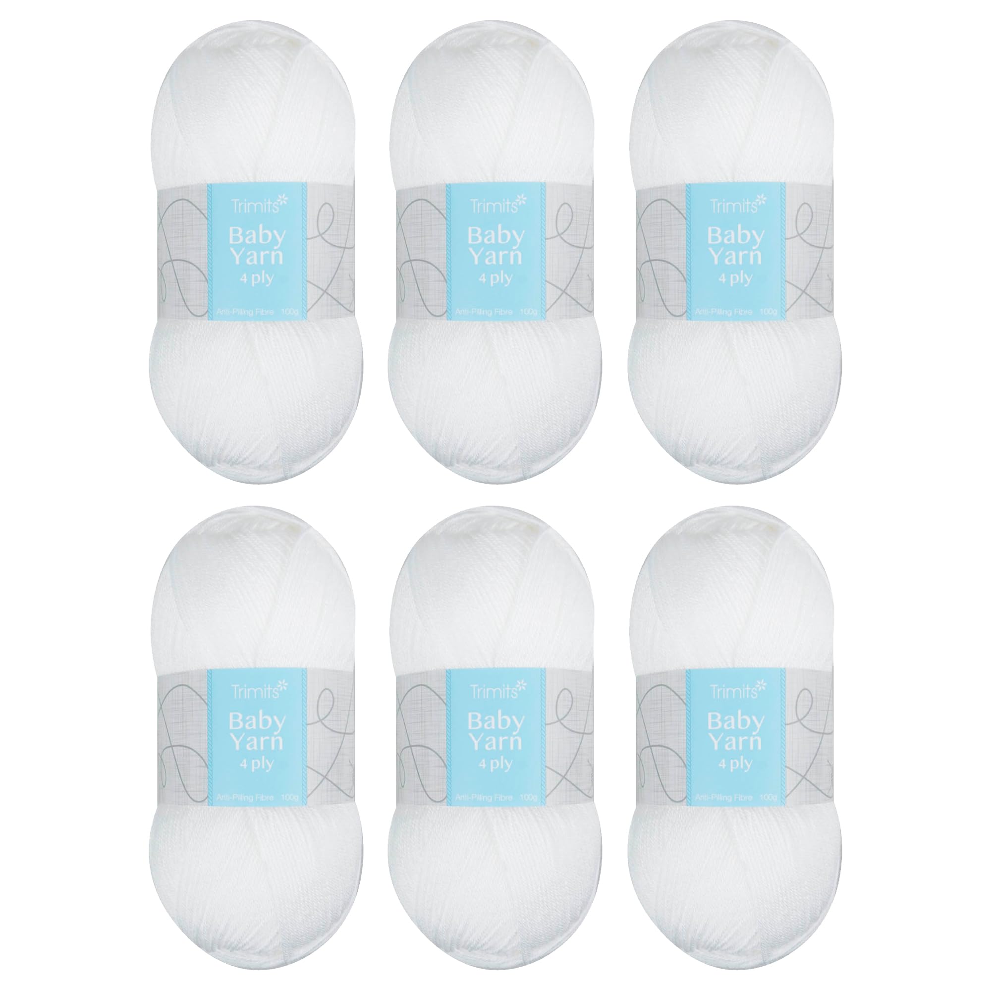 Fil à tricoter 4 plis doux pour tricoter un pull de bébé lavable en machine