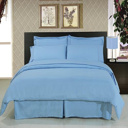 Miniatura 3 de Royal Hotel - Juego de funda de edredón ligera y ultrasuave, sin arrugas, doble cepillado, funda de edredón sólida con cierre de botón y 2 fundas de