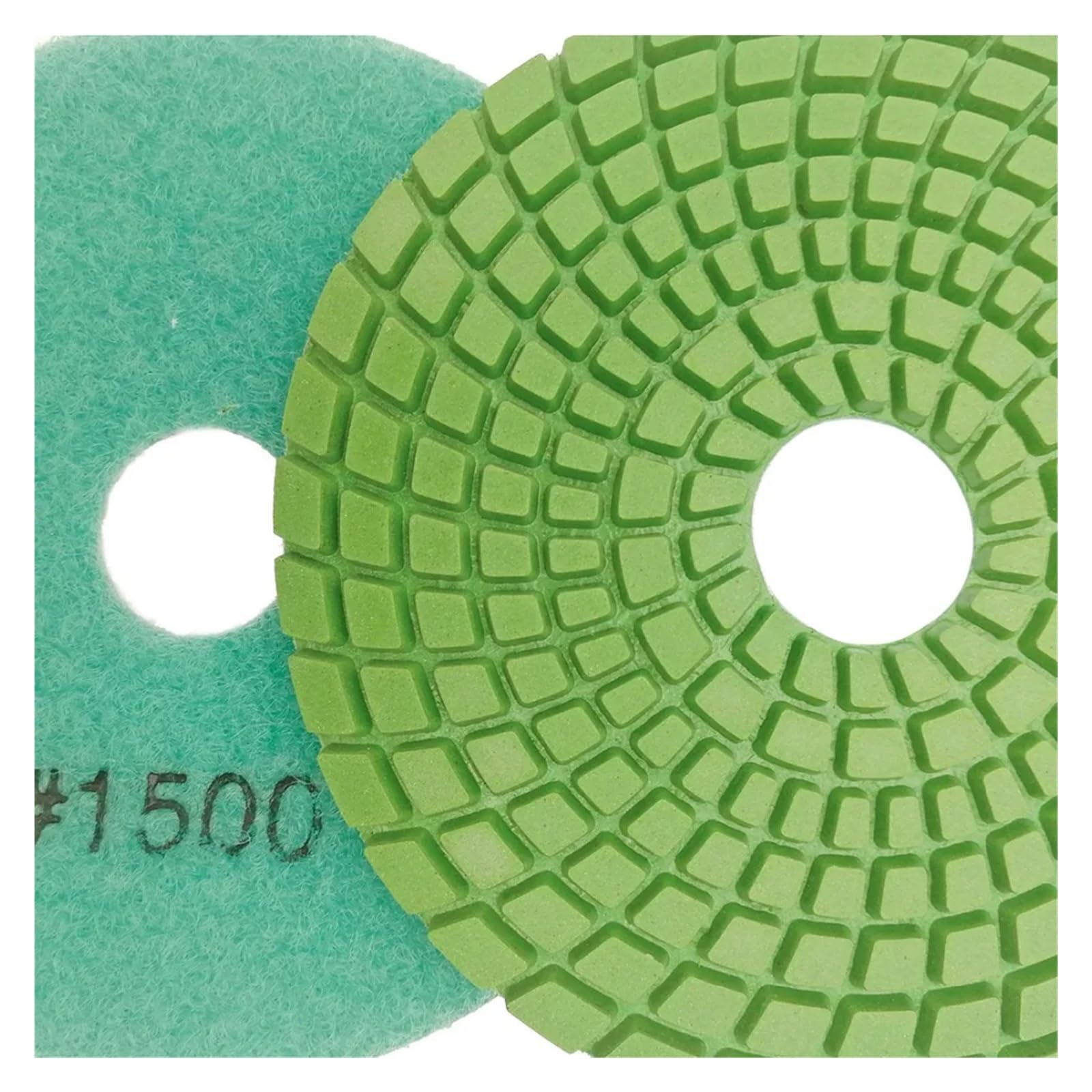 10 Uds diámetro 4 "/100mm grano 1500# almohadilla de pulido húmedo Flexible Unión de resina disco de lijado almohadilla pulidora de piedra
