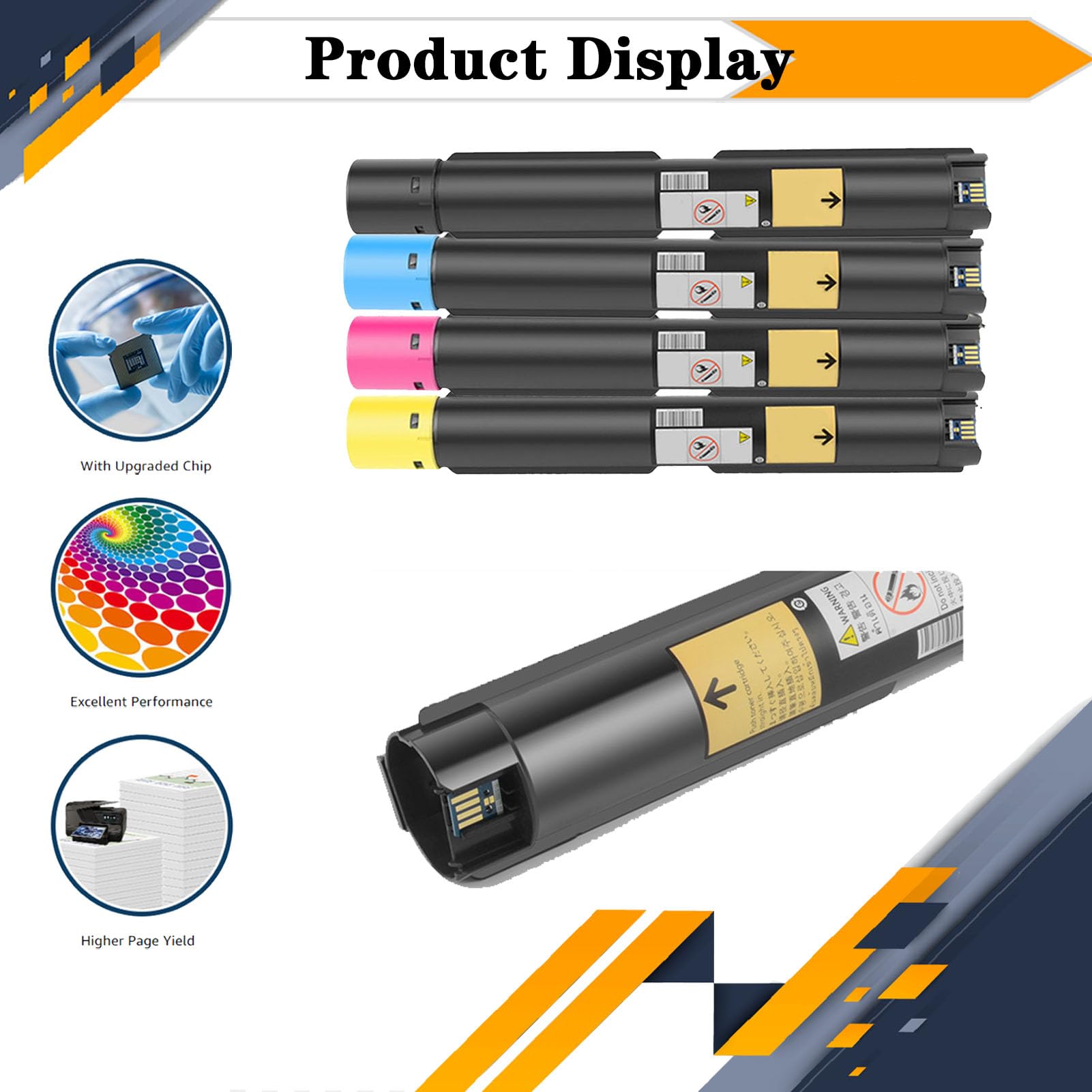 Amazon.com: DocuCentre-V C2263 Toner Cartridge, Compatible for 