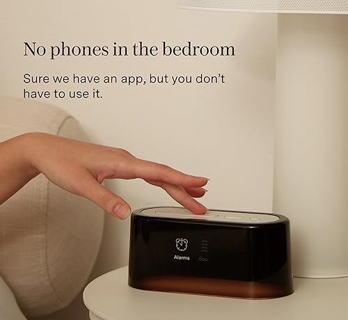 Miniatura 4 de Loftie Reloj despertador inteligente, máquina de sonido, altavoz Bluetooth, alarmas personalizadas, contenido de bienestar, ruido blanco, sonidos