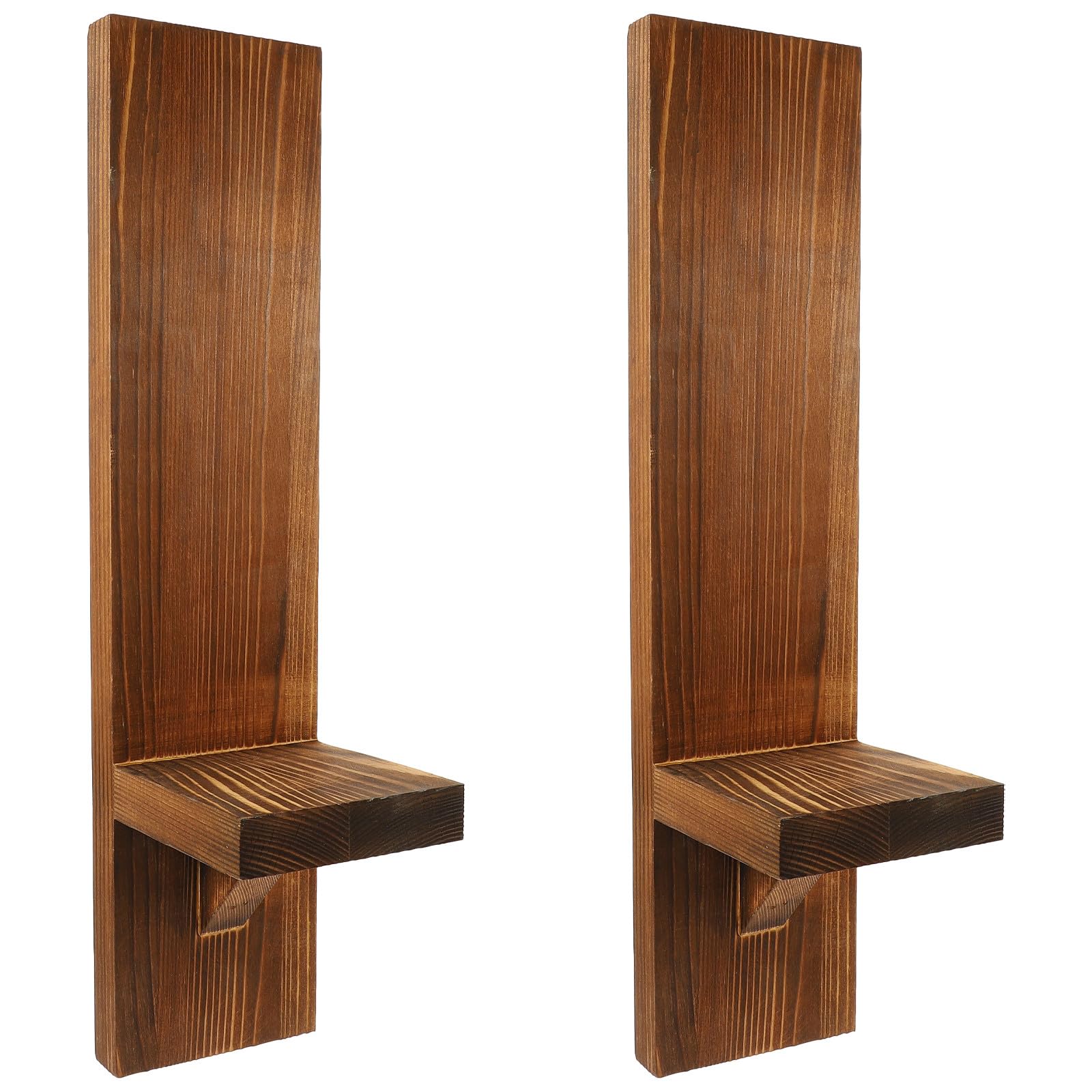 Candelabro de madera para pared Tofficu, el adorno ideal para cenas festivas