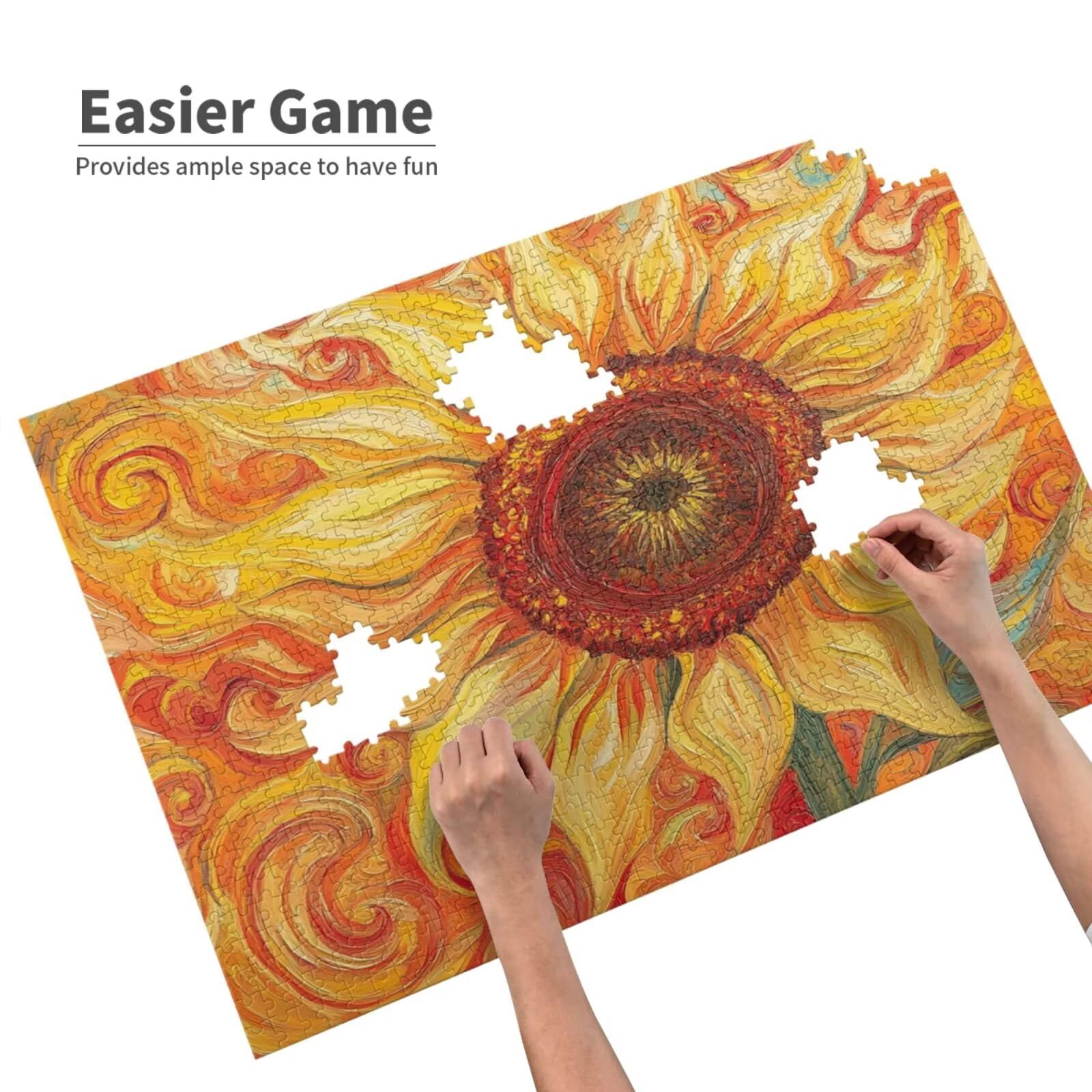 Puzzle retro, 1500 elementów, puzzle kwiatowe, dla dorosłych, z pudełkiem na prezent, duże, drewniane puzzle dla dorosłych, gra zręcznościowa dla całej rodziny, prezenty dla kobiet, dekoracja ścienna