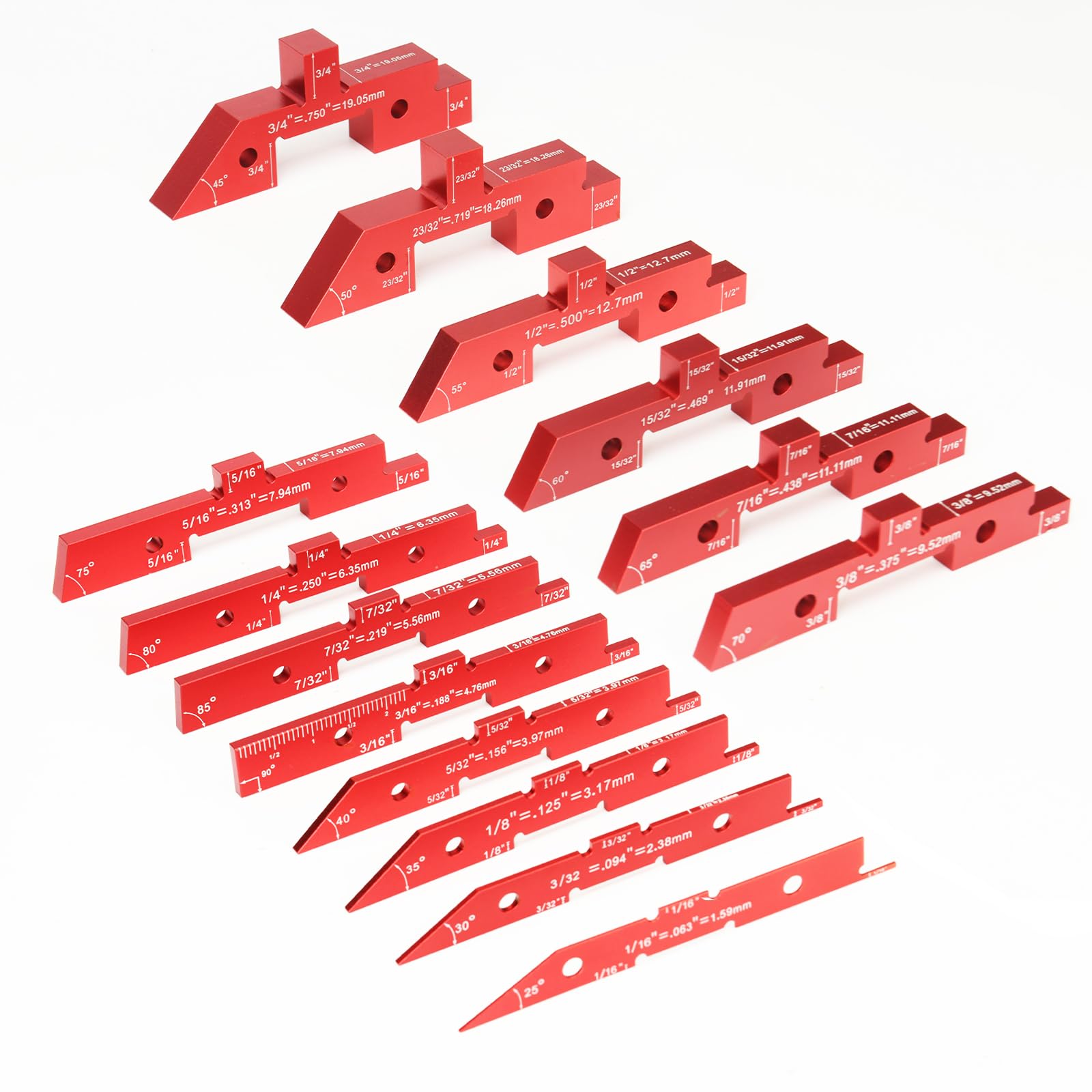 Woodworking Setup Blocks - Precision Tool Adjustments -7 Woodworking Setup Blocks - Precision Tool Adjustments -7