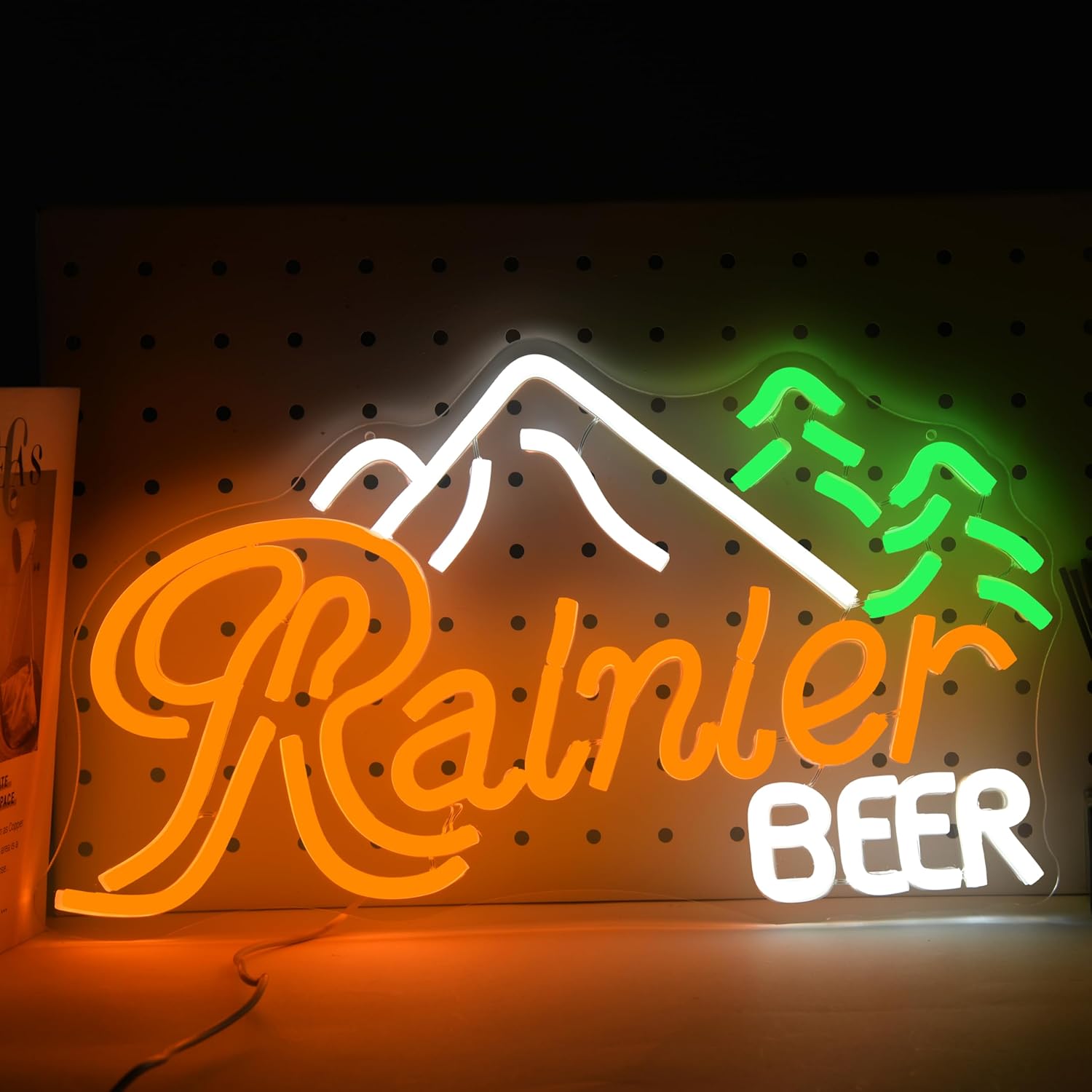 Beer Neon Sign Led Beer Neon Sign for wall decor Dimmable Neon Light Signs Bar Neon Signs Led Business Signs for Man Cave Home Bar Hotel Pub Birthday Party Decoration Gift