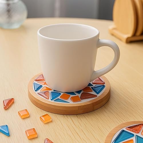 Miniatura 4 de Lechada de mosaico para manualidades, lechada blanca de secado rápido, agente de calafateo listo para usar para arte de vidrio de bricolaje, regalos