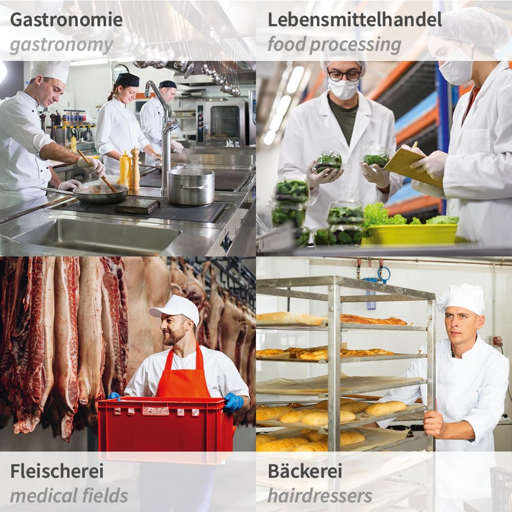 FRANZ MENSCH 500 Stück, Auskleidungssäcke, E2, transparent-blau, HDPE 10my | 65 x 64 cm, Fleischkistensack, Einlegesäcke, box liners, meat crate liners, für Fleischkisten, Metzgerei, Lebensmittel