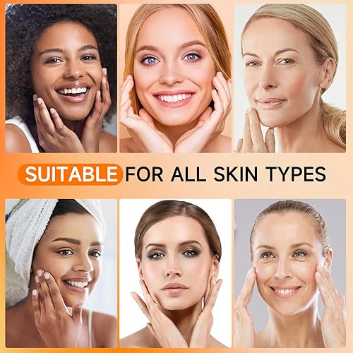 Miniatura 6 de HANYWIL Suero de vitamina C para piel madura, suero facial con 20% de vitamina C con ácido hialurónico, removedor de manchas oscuras, cuidado de la