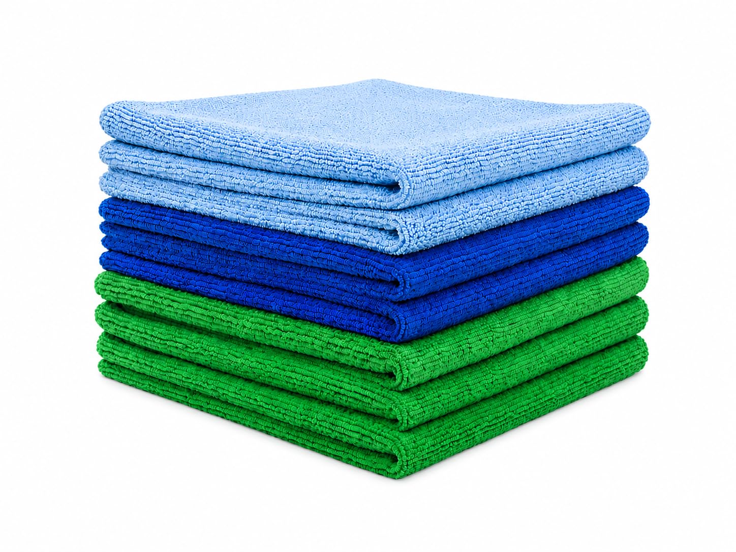 Microfiber Cleaning Cloth Pack of 3, 40x40 cm, 400 GSM, Multicolor, Ultra Absorbent, Streak-Free & Lint-Free, Reusable Cleaning Cloth for Car, Home & Kitchen-image-14
