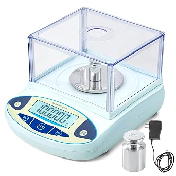 CXRCY Lab Scale 500g x 0.001g, Digital Scale with Windshield