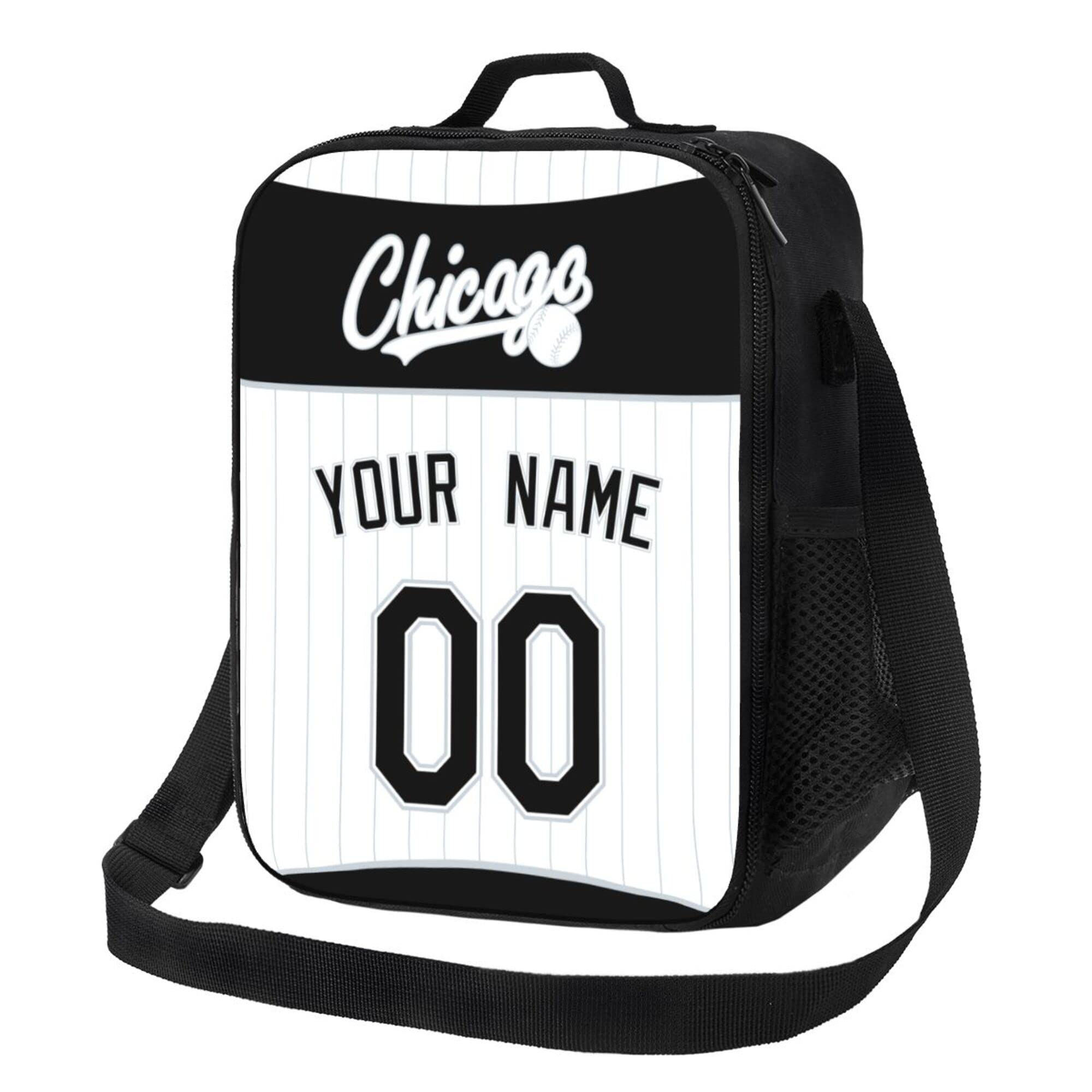 INAOO Lunch Bag Chicago Personalized Lunch Box Backpack Gifts for Men Women