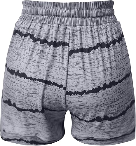 Miniatura 3 de Uillui Sweat Shorts Womens 5" Comfy Cotton Athletic Gym Shorts High Waisted Workout Running Shorts Casual Jogger Short Pants