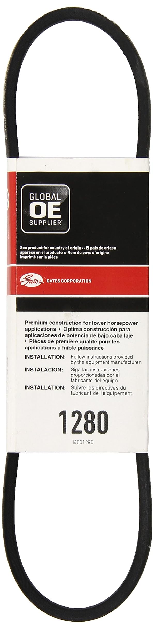 Gates 1280 Truflex FHP Low Horse-Power V-Belt by Gates - Used condition - Image 2