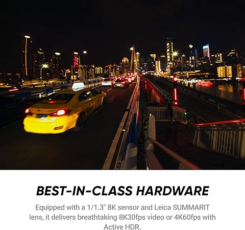 Miniatura 5 de Insta360 Ace Pro 2 Kit de Impresión Flash - Cámara de Acción Impermeable 8K Co-Diseñada con Leica, Sensor de 11.3", Chip AI Dual, Liderazgo en Baja