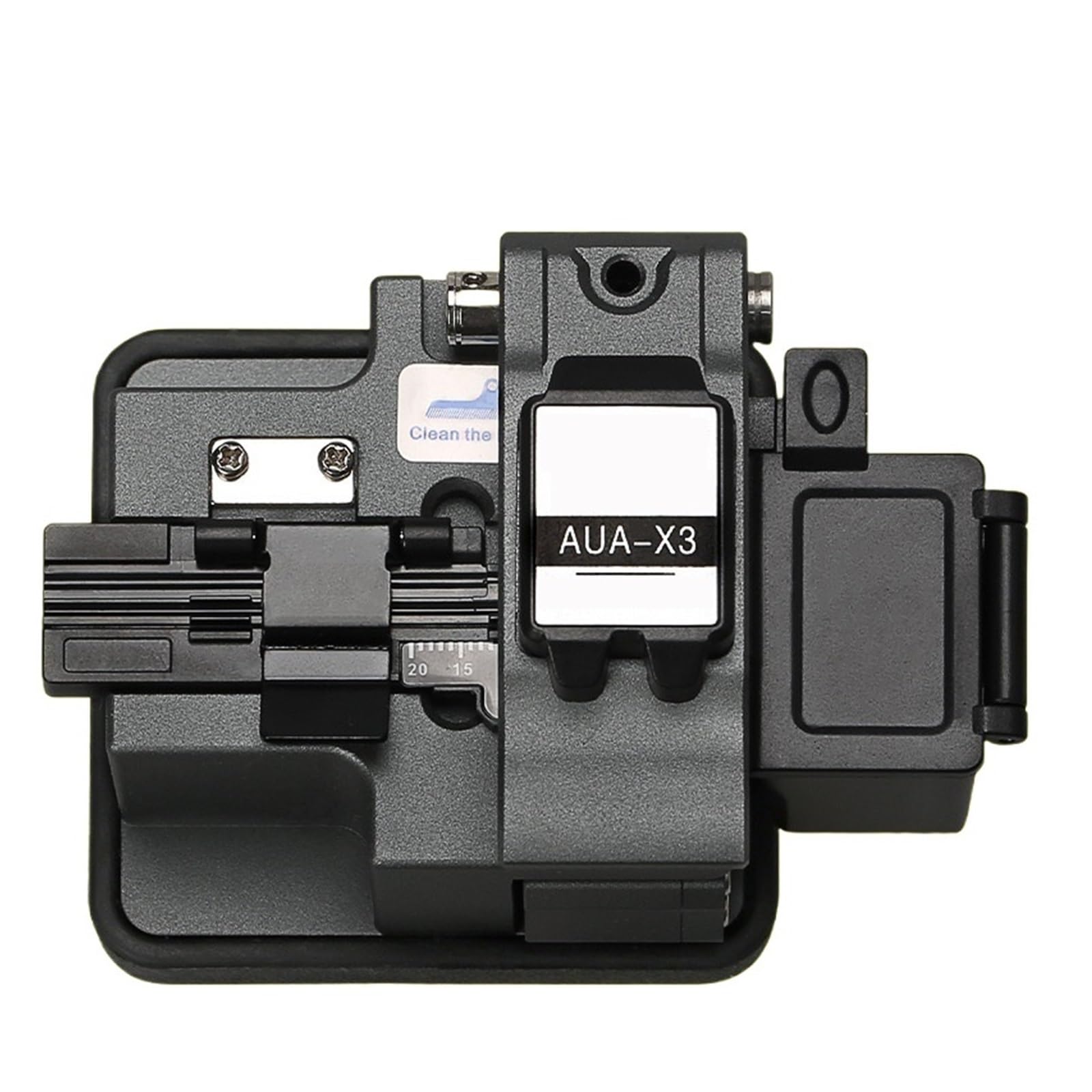 Glasfaser-Spaltgerät, AUA-X3 Hochpräziser Faser-Cleaver FTTH Glasfaserschneider Glasfaserkabelschneider Messerwerkzeu 24 Oberflächenklin