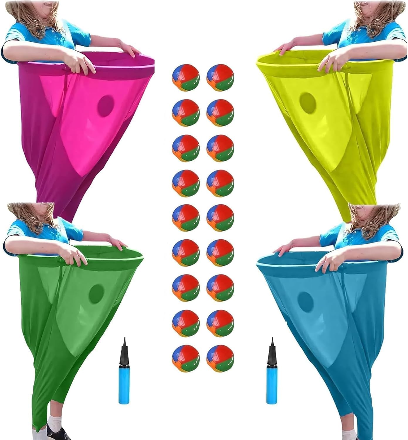 Granny Pants Yard Game Set - Hilarious Outdoor Tossing Game for Family Reunions, BBQs & Parties | Team Relay Field Game Perfect for Tailgating, Camping & Corporate Events