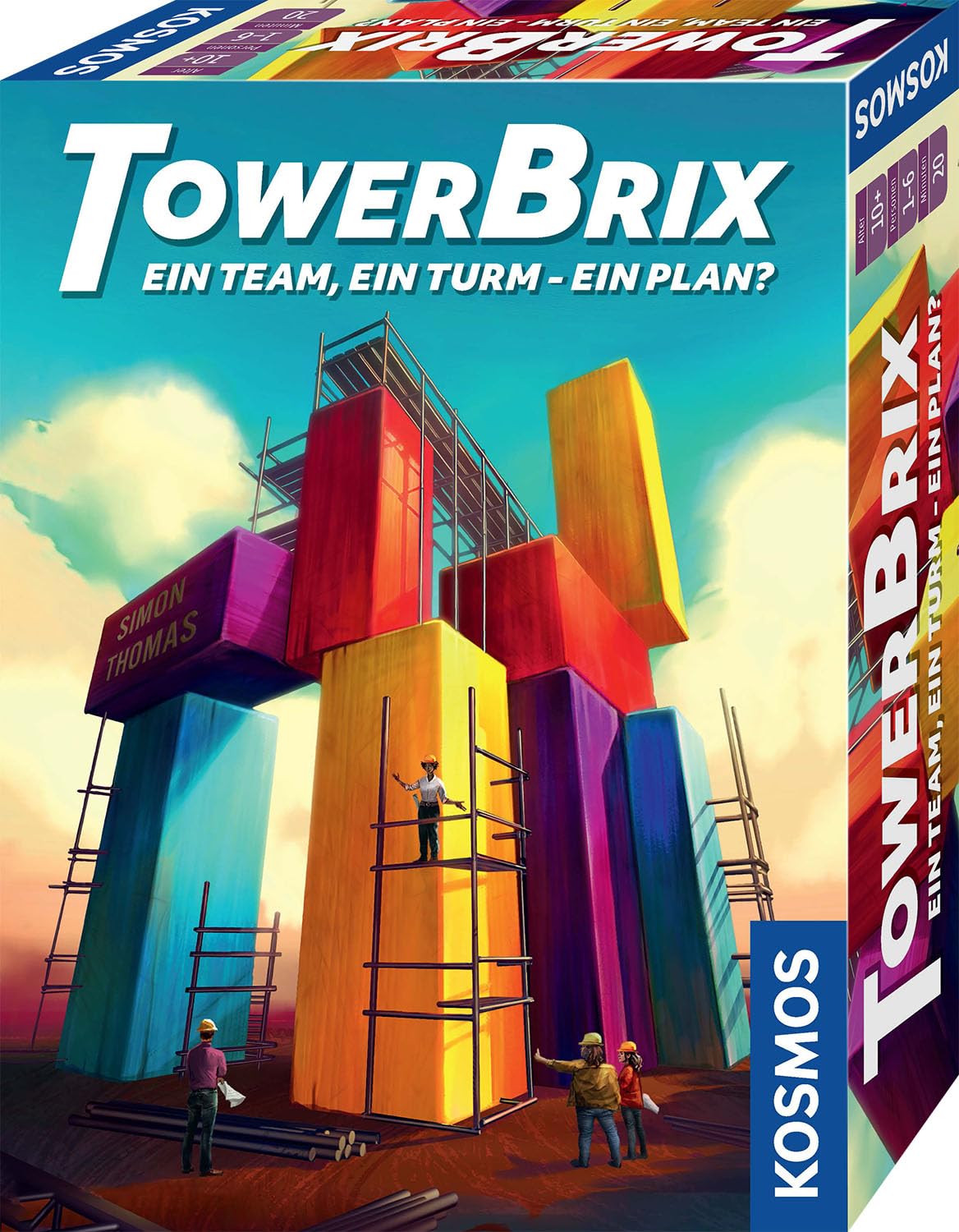 Kosmos TowerBrix : Jeu d'adresse coopératif pour construire ensemble