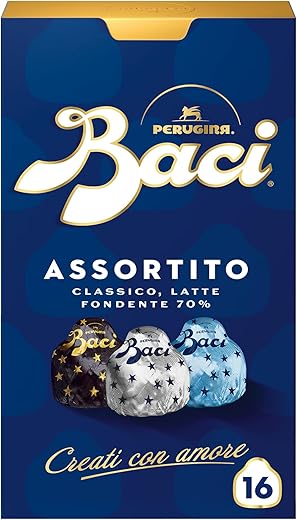 Baci Perugina Assorted Gianduia filled chocolates, Box 200 g