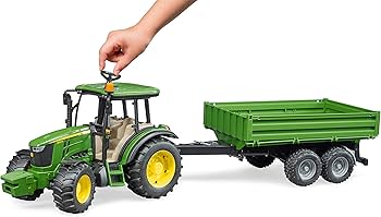 Amazon.co.jp: bruder(ブルーダー) JD5115Mトラクター & グリーン