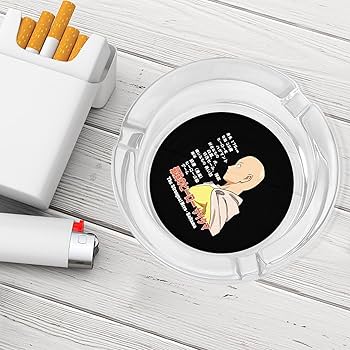 Amazon.co.jp: ガラス灰皿 最強のヒーロ サイタマ ワンパンマン