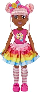 MGA's Dream Bella Little Candy Princess - JAYLEN - Lollipop Scented 5.5"/14cm Doll - Includes Scratch 'N Sniff Tag, Long Pink Hair, Lollipop Bow Headband & Fashion Accessories, For Kids 3+