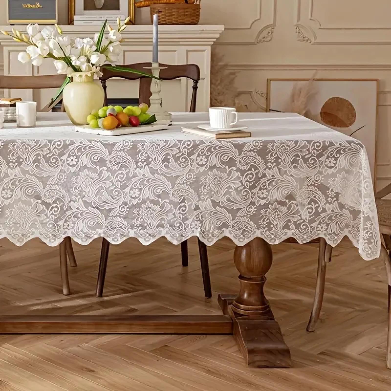 Nappe beige et articles tissés haut de gamme pour décoration maison 140x100