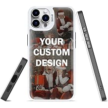 Custom Phone Case,Personalized Picture Phone Case for iPhone 16 15 14 13 12 11 Pro/Max/Plus/XR/XS/X, Design Your Picture Phone Case for Family Friends Couple Gifting 2 Photos