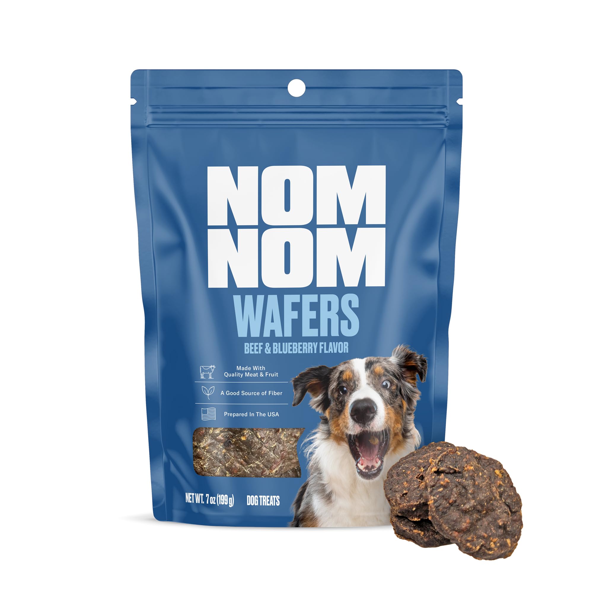 【美品】motto_kuma dog blue Amazon.com : Nom Nom Beef & Blueberry Flavored Treats - Dog Snacks