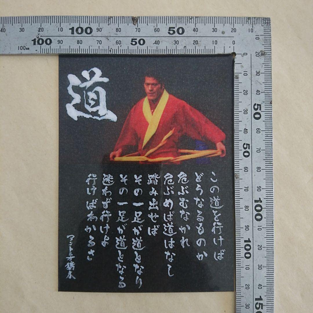 Amazon.co.jp: アントニオ猪木「道 」 ステッカー : おもちゃ