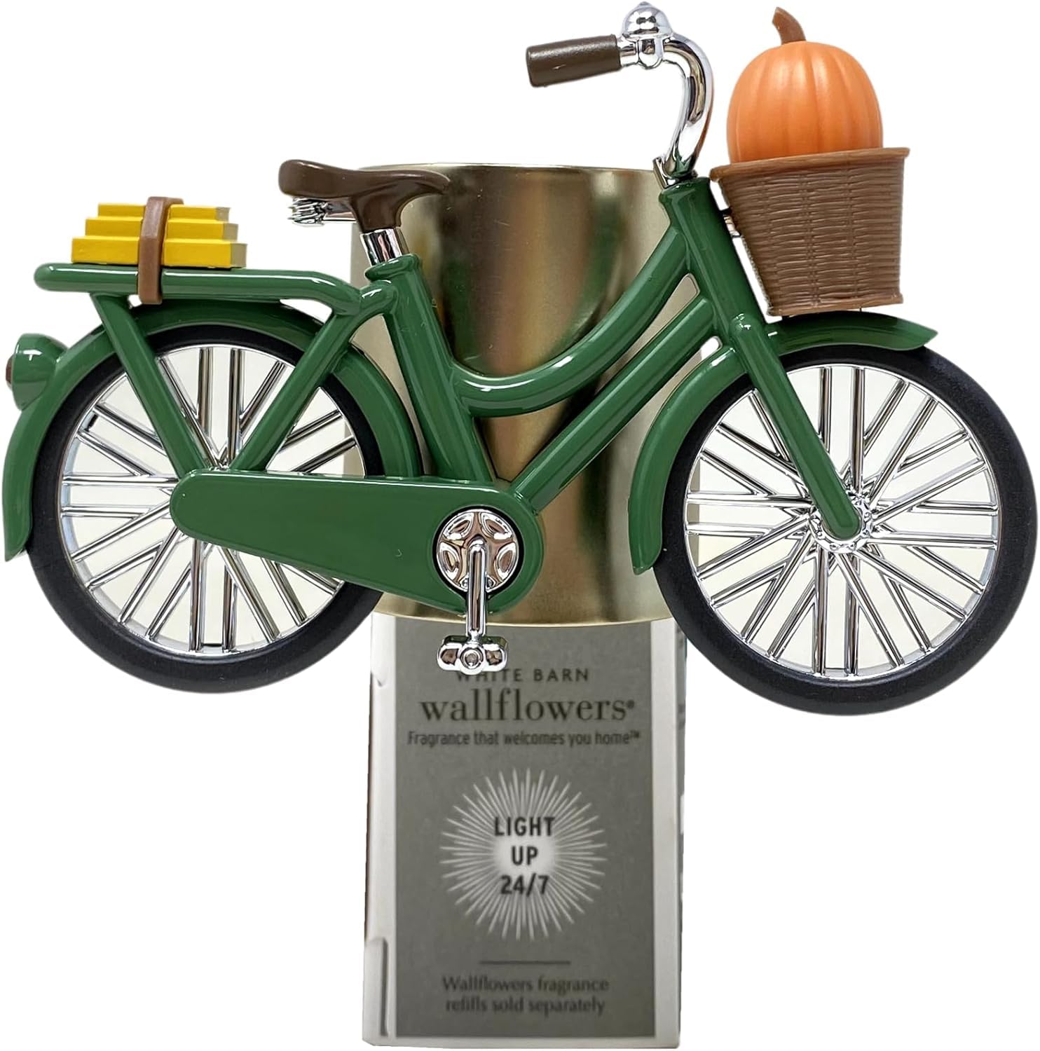 White Barn FALL BIKE NIGHTLIGHT Wallflowers Fragrance Plug