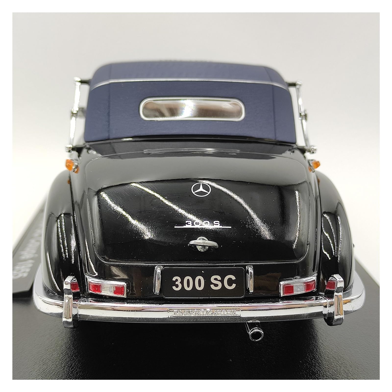 Auto In Miniatura 1 18 Per 300 SC Coupé 1955 Soft Beautiful Vintage Alloy Car Model Veicoli Pressofusi Da Collezione