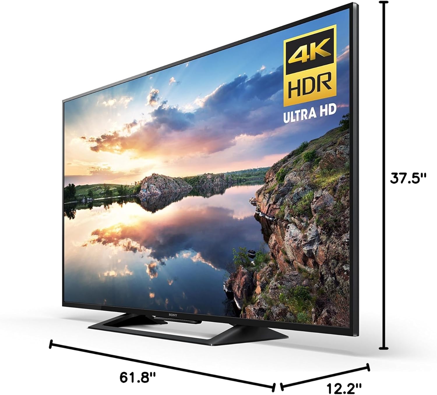 Dimensions of Sony KD70X690E TV