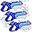 Quanquer 3 Pack Water Guns for Kids Adults - 600CC Squirt Water Toy Gun Super Blaster Soaker Long Range High Capacity Swimming Pool Beach Outdoor Fighting Toy for Boys Girls (Blue)