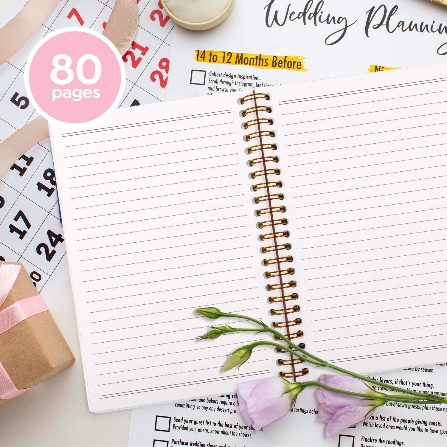 Coquette adrettes Spiralnotizbuch mit rosa Schleife, Initial N Journal, personalisiertes Geschenk für Teenager, Mädchen, trendiges personalisiertes Geschenk für Frauen, Teenager, Mädchen