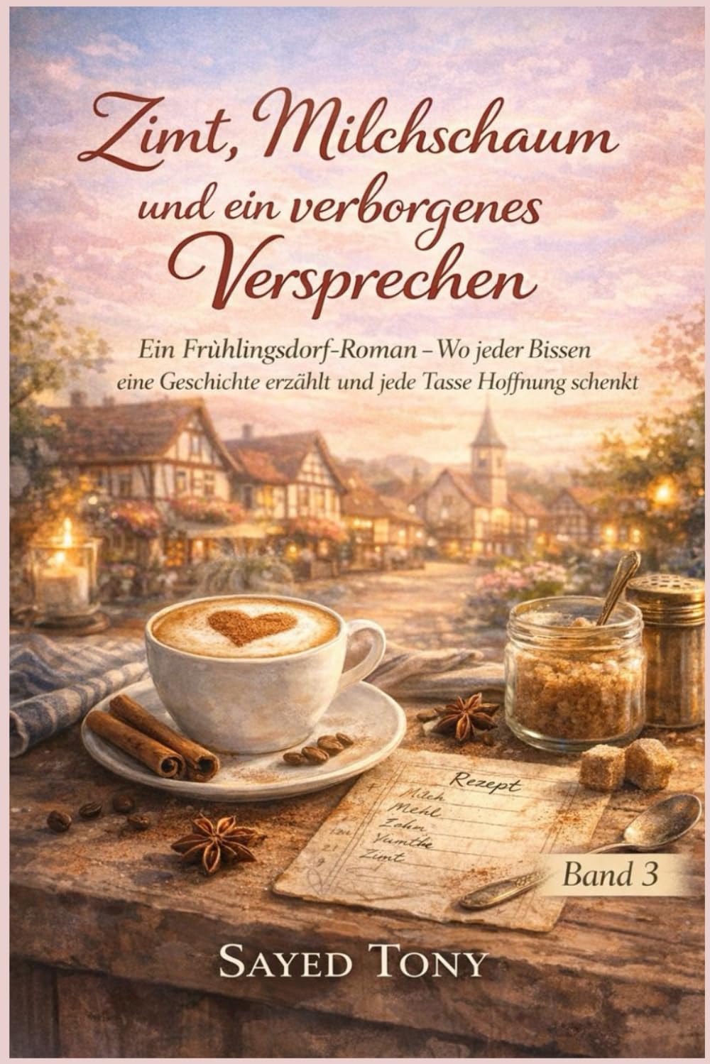 Zimt, Milchschaum und ein verborgenes Versprechen: Ein Frühlingsdorf-Roman – Wo jeder Bissen eine Geschichte erzählt und jede Tasse Hoffnung schenkt (Frühlingsdorf-Liebesgeschichten)