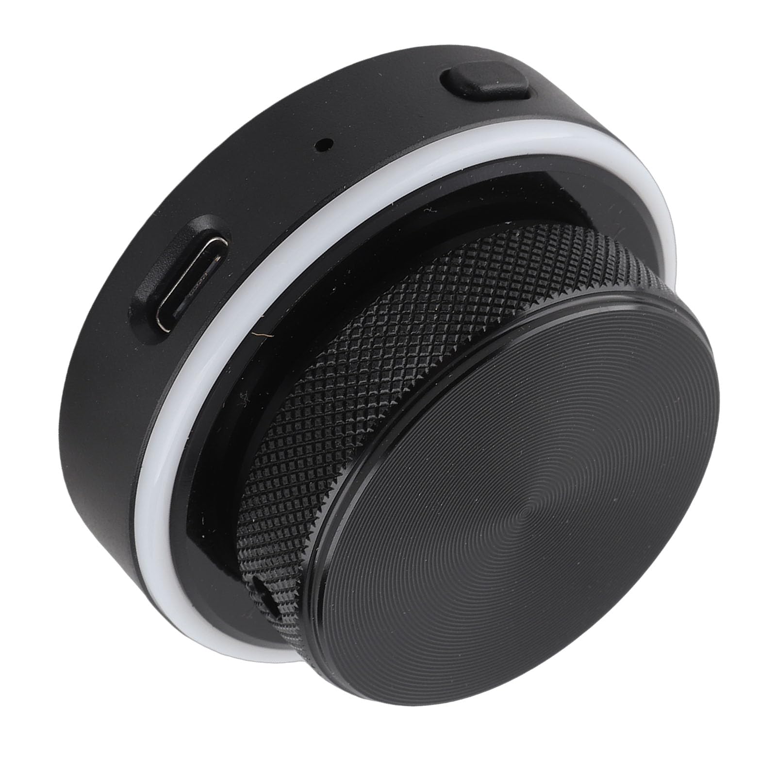 Bewinner Bouton de Contrôle du Volume Bluetooth, connectivité 2,4 G BT USB C, Cadran de Contrôle RVB pour PC, Ordinateur Portable, Tablette, Téléphone, Raccourcis de Réglage du Volume et